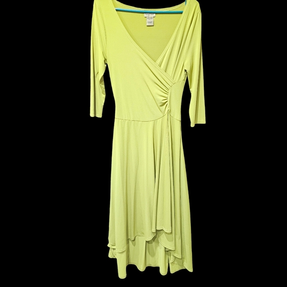 Midnight Velvet Dresses & Skirts - Womens Lime Green Size Small‎ Midnight Velvet Dress